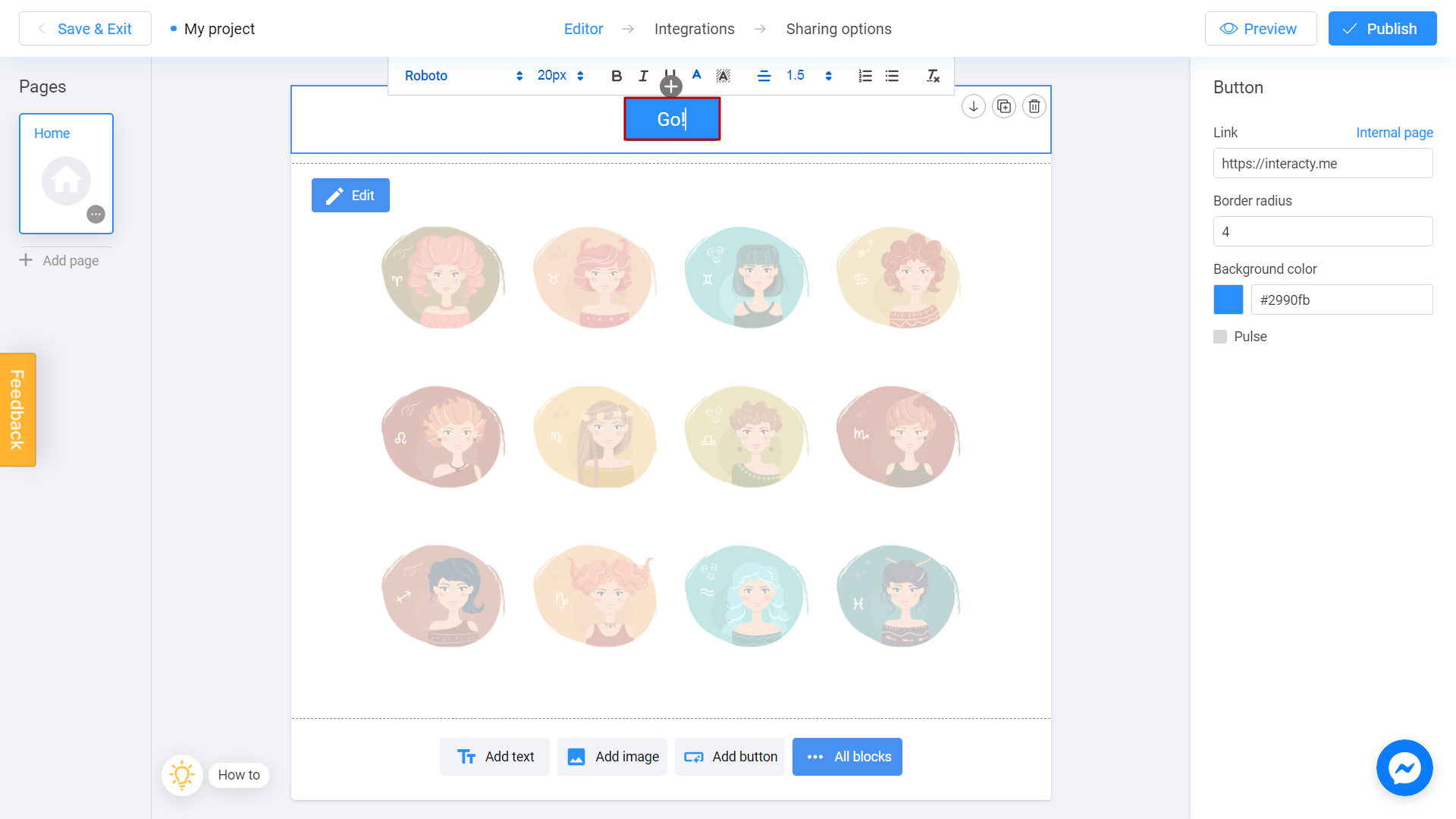 How To Customize Button Appearance In Interacty Interacty Help Center